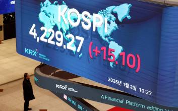 새해 첫 거래일 코스피, 장중 4250선 돌파…사상 최고치 4251.16