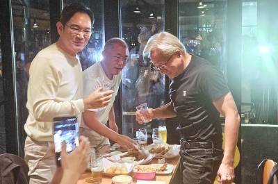 젠슨 황-정의선 또 만났다…엔비디아, 현대車 협업 이뤄내나 