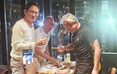 젠슨 황-정의선 또 만났다…엔비디아, 현대車 협업 이뤄내나 