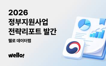 웰로, 2026 정부지원사업 전략 리포트 공개