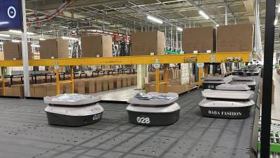 바바패션, AI 자율 물류 시스템 구축… 패션 물류 처리 효율 4배 향상