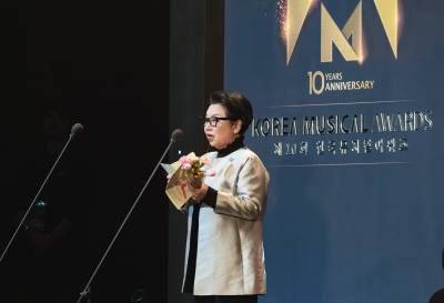 "창작 생태계 기반 조성"...CJ, 뮤지컬어워즈 공로상 수상