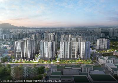 두산건설 ‘두산위브&수자인 부평 더퍼스트’… 1~2인가구 급증에 '40㎡' 소형 관심 집중