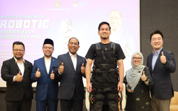 엔젤로보틱스, 말레이시아 국립대 병원에 웨어러블 로봇 '엔젤렉스 M20' 공급