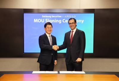 삼성증권, 글로벌 대체운용사 ‘아폴로’와 MOU…대체투자 라인업 강화