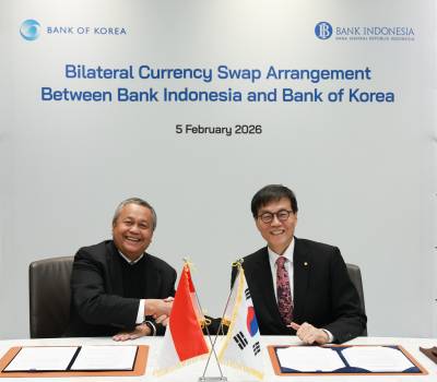 한국은행, 인도네시아 중앙은행과 통화스와프 계약 5년 연장