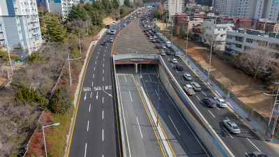 GS건설, 부산 최초 ‘대심도 터널’ 만덕센텀고속화도로 성공적으로 개통