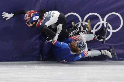 김길리 넘어지자…코치 '100달러' 심판에 건네, 왜?