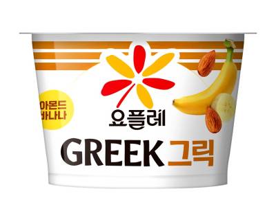 빙그레, 신제품 '요플레 그릭 아몬드바나나' 출시