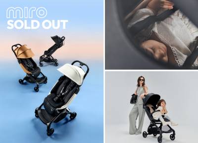 미마 신제품 휴대용 유모차 ‘미로’, 준비된 사전예약 물량 넘어 2배 가까이 팔렸다