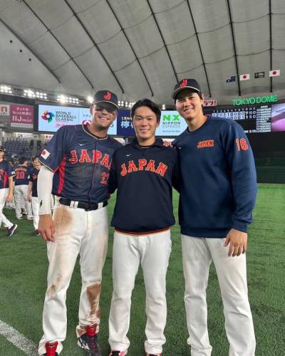 "처음 본다" 오타니의 프리 배팅…WBC 공개훈련서 이례적 타격 연습, 왜? 