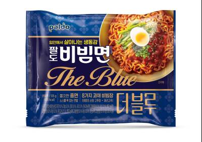 팔도, '팔도비빔면 더 블루' 출시