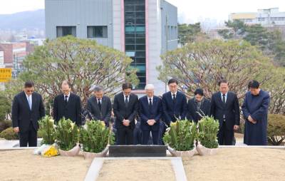 유한양행, 창업자 故 유일한 박사 영면 55주기 추모식 개최