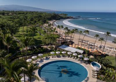 하와이 '마우나케아 비치 호텔', 60년 만의 대규모 리노베이션 끝 '재개장'