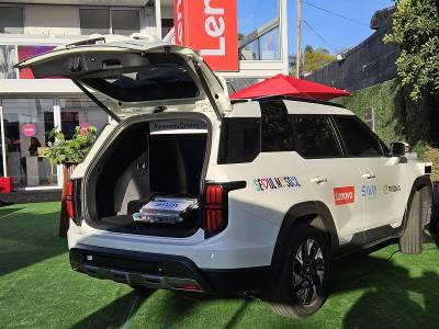 에스더블유엠(SWM), '강남 로보택시' 글로벌 무대 첫 선… 엔비디아 GTC 2026 레노버 부스서 실차 전시