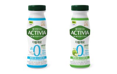 풀무원다논, 마시는 요거트 '액티비아' 당·칼로리 낮췄다