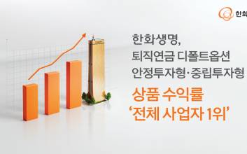 한화생명, 퇴직연금 안정투자형·중립투자형 수익률 ‘1위’