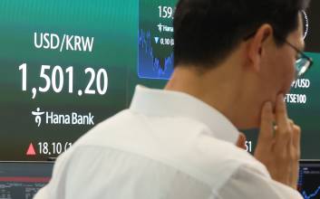 원·달러 환율 1500원대 재진입…“금리인하 기대 소멸·중동 긴장 고조”