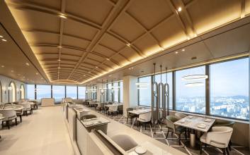 63빌딩 고층부 레스토랑 15년 만에 재단장