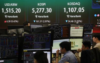 주말만 지나면 '검은 월요일'...코스피 3% 가까이 내려