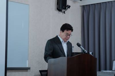 백종원 더본코리아 대표 “잃어버린 1년…올해 글로벌 종합 식품기업 도약 원년”