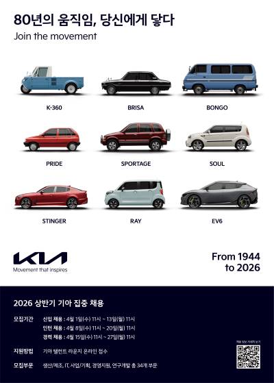 기아, 청년 일자리 넓힌다…대규모 채용 실시