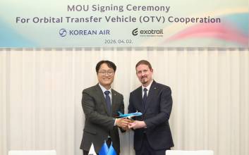 대한항공, 엑소트레일과 우주수송 맞손