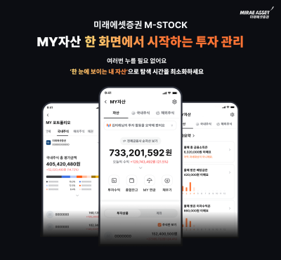 미래에셋증권, ‘MY자산’ 서비스 전면 개편… ‘M-STOCK 3.0’ 개막