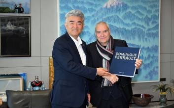 정원주 대우건설 회장, ‘세계적 건축가’ 도미니크 페로와 협력 모색