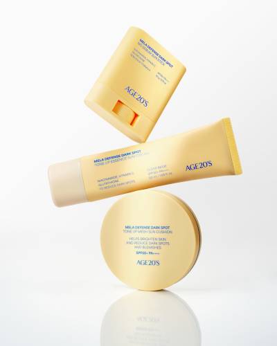 애경산업, ‘AGE20’S 멜라디펜스 기미 선케어 3종' 출시