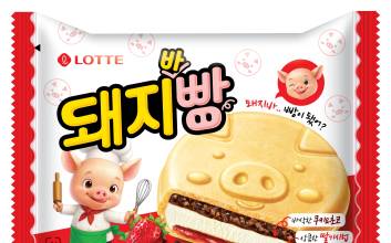 롯데웰푸드 돼지바 빵으로 변했다