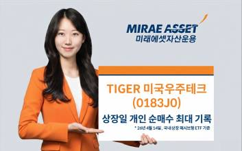 미래에셋 ‘TIGER 미국우주테크 ETF’ 상장 첫날 흥행…개인 순매수 615억 ‘역대 최대’