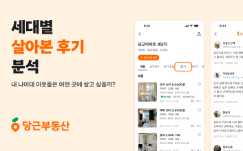 20대 ‘벌레’·40대 ‘교육’…당근부동산, 세대별 ‘좋은 집’ 분석