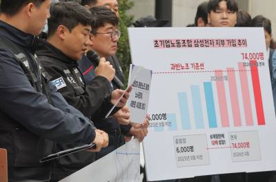 "총파업 30조 손실 발생" 경고 삼성전자 노조, "하이닉스로 4개월 간 200명 이직"