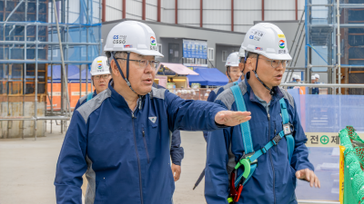 GS건설, ‘안전경영’ 전면에…김태진 대표 체제 첫 현장 점검