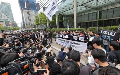 삼성 이찬희 위원장 "삼성은 '국민 기업', 파업 좀 더 신중해야"