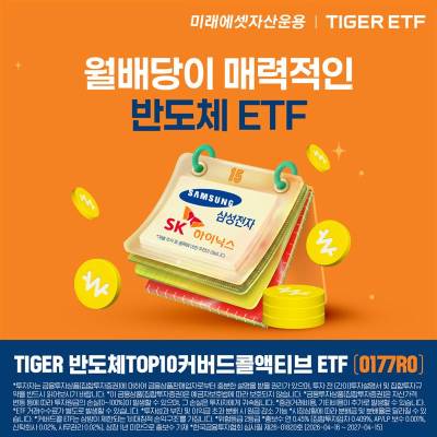 국내 주식 옵션 활용 '첫 반도체 월배당 ETF' 나왔다