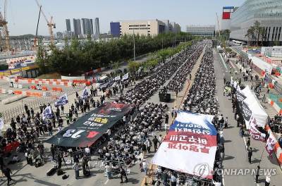 파운드리 58%↓ '셧다운' 위기까지…삼전 노조 파업땐 '이것' 우려도