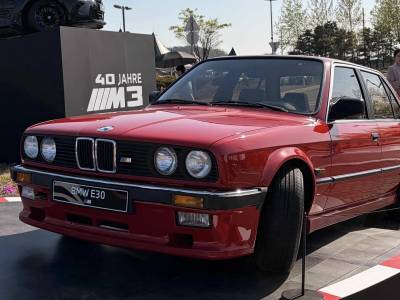BMW코리아, M3 40주년 축제서 ‘가짜 M3’ 전시