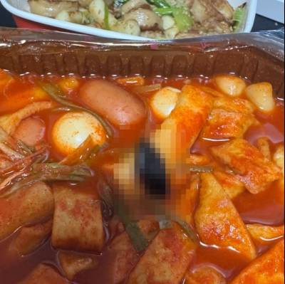 "내가 뭘 잘못했나" 떡볶이에서 나온 바퀴벌레…본사 "즉시 영업 중지"