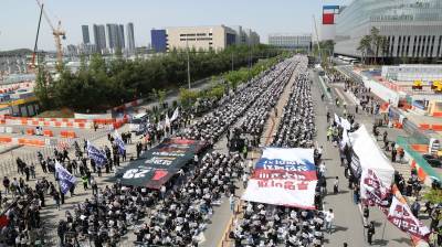 삼성전자 이사회 의장 “파업 시 손실 막대…대화로 해결해야”