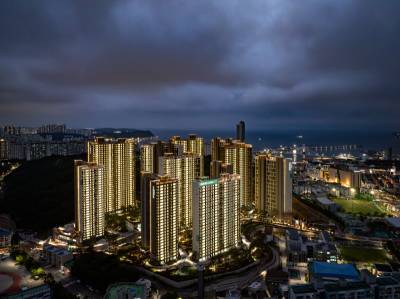 학산 한신더휴 엘리트파크, 입주 앞두고 점등식 ‘THEHUE LIGHTS’ 개최