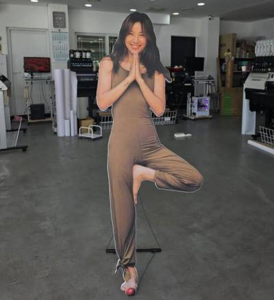 이효리, 요가복 입고 "사진 영상 촬영 금지"…왜?