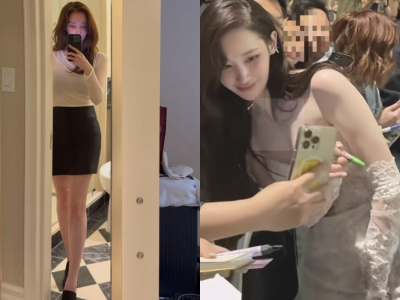 전종서, 미니스커트에 완벽 바디라인…고혹미에 토론토 들썩