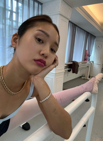 오마이걸 미미, 새로운 도전? '이것' 꽂혔다…사진 살펴보니