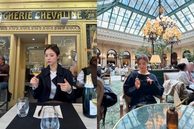 신세경, 한국 떠난 이유는…파리 에펠탑 앞에서 포착