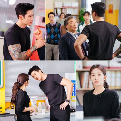 안보현 이주빈, 핑크빛 로맨스…"뜨거운데 달달해"