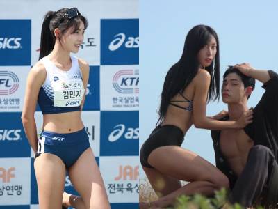 '육상 카리나' 김민지 탄탄 몸매 앞세워…솔로지옥5 테토녀 등극?