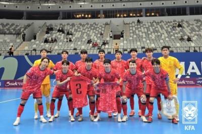 한국 풋살, 씁쓸한 '아시아 약체' 입증...아시안컵 조별리그 전패 마무리